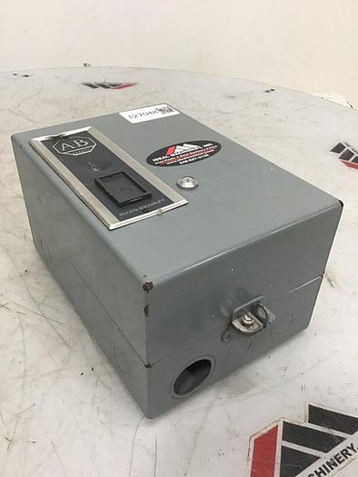 Used ALLEN BRADLEY Motor Starter Size 0 509-AAD SER B #127048