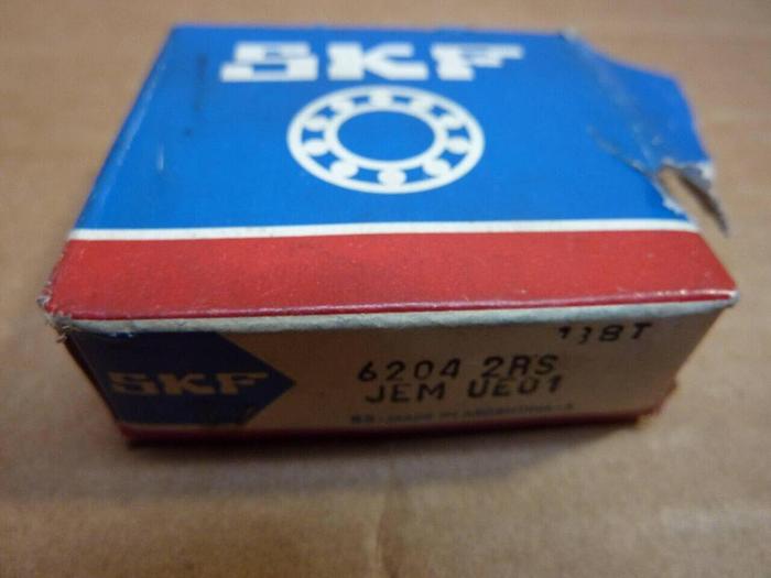 SKF Ball Bearing 6204 2RS JEMUE01 #24819