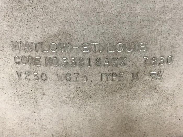 Used WATLOW 675 Watt Heater Band 33818AXX 7830 #125875