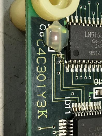 Used MEIKI MCU Daughter Board C4C301Y3K #133157