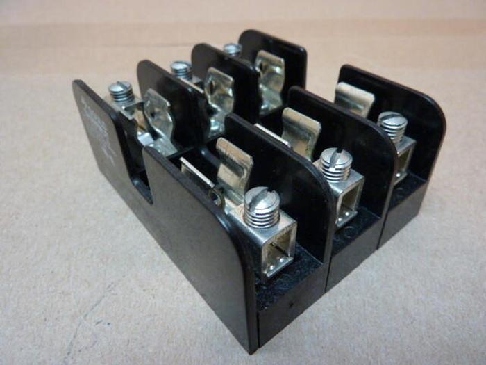 Used GOULD 30 Amp Fuse Holder 30353 #30106
