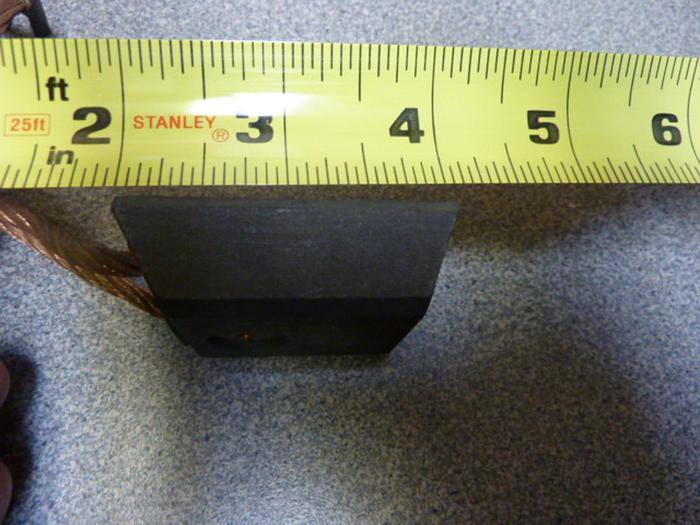 NATIONAL Carbon Brush ACI B107 #3576