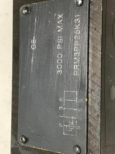 Used PARKER Valve PRM3PP25K31 USED