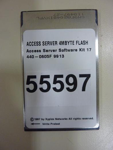 Used XYPLEX Memory Card 440-0605F USED #55597