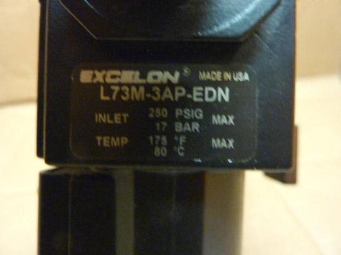 Used EXCELON Lubricator L73M-3AP-EDN #24478