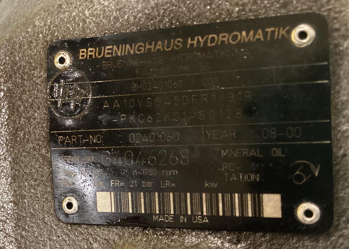 Used BRUENINGHAUS Aa10vs045dfr1/31r-pkc62k01-s0128