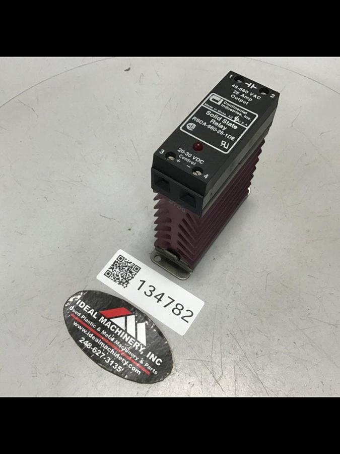 Used CONTINENTAL INDUSTRIES Solid State Relay RSDA-660-25-1DE Used