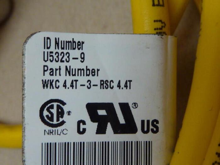 TURCK ELEKTRONIK Cable WKC4.4T-3-RSC 4.4T #32631