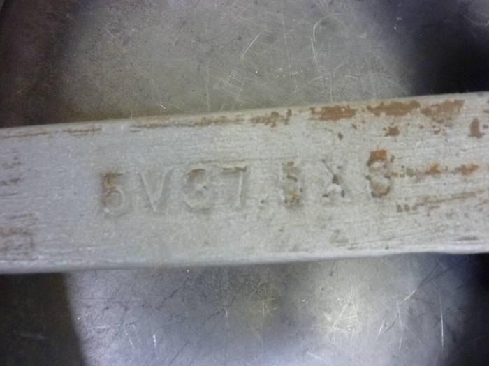 TB WOODS Belt Pulley 5V37.5X6-J Used