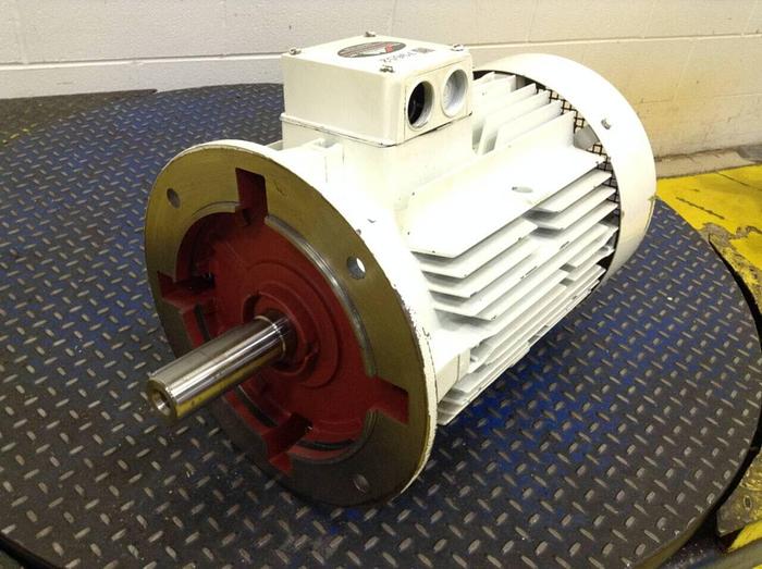 Used AEG 20 HP Motor AM 150 LO4 Q4 Used