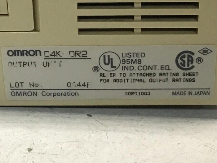 Used OMRON Output Unit C4K-0R2 USED