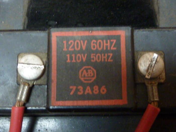 Used ALLEN BRADLEY Motor Starter Size 3 709-DOD93 SER K #29276