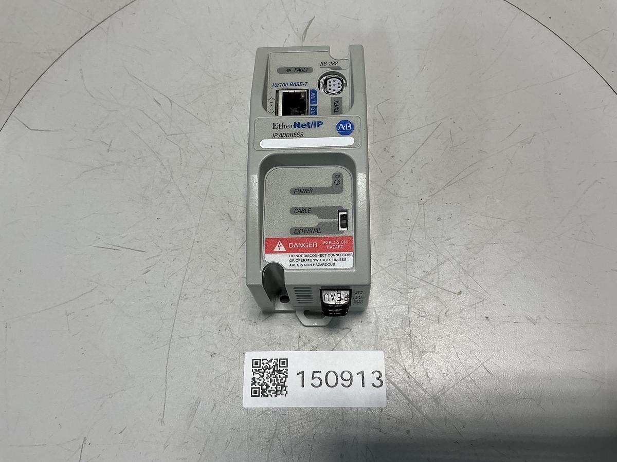 Used ALLEN BRADLEY 1761-NET-ENI SER. D