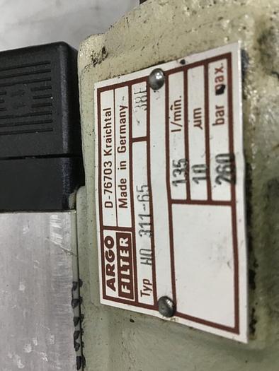 Used ARGO Filter H0 311-65 #125975