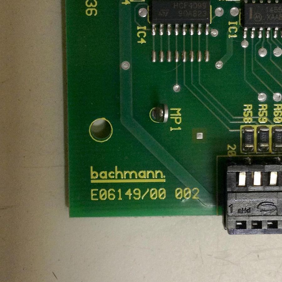 Used BACHMANN ELECTRONIC Output Card CA16/P2.5S E06149/00 USED