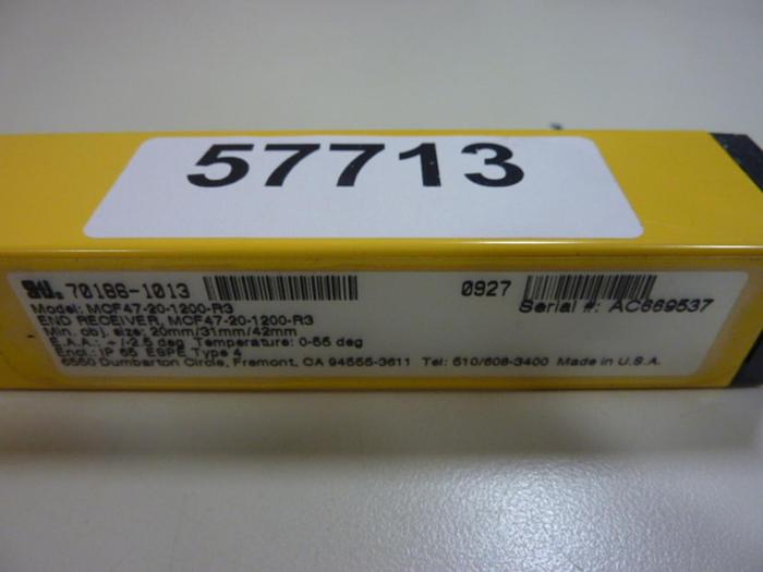 Used STI Light Curtain End Receiver MCF47-20-1200-R3 USED