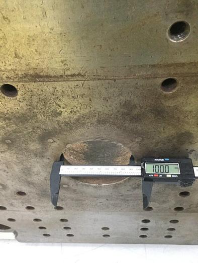 Used TOSHIBA Stationary Platen ISG120S10-3A / SP Used