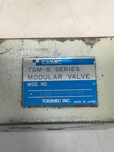 Used TOKYO KEIKI Modular Valve TGMX-5-P-CK-10 #96984