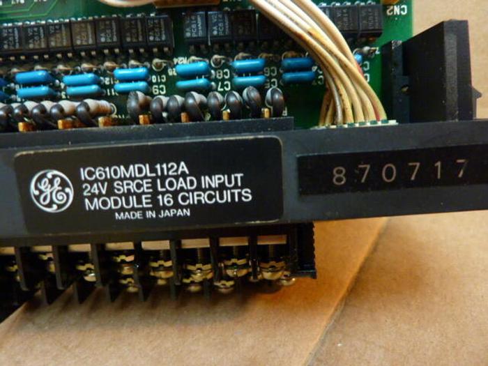 Used GENERAL ELECTRIC / GE SRCE Load Input Module 1C610MDL112A #27069