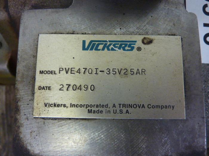 Used VICKERS Hydraulic Pump PVE470I35V25AR Used