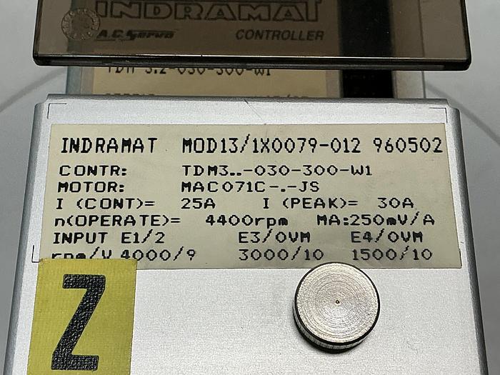 Used INDRAMAT TDM 3.2-030-300-W1