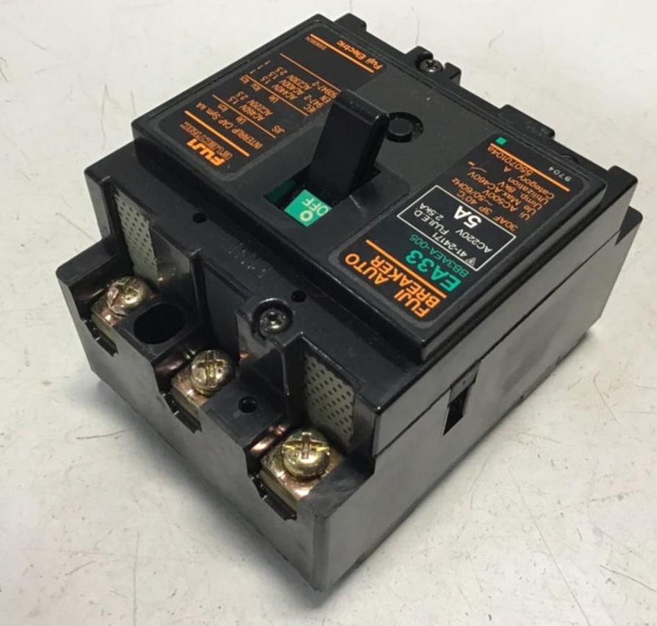 Used FUJI AIR TOOLS 5 Amp Circuit Breaker EA33-5 USED