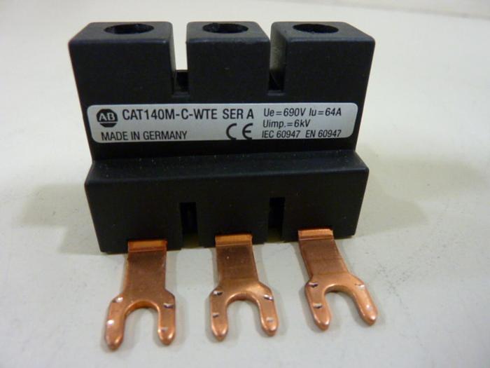 Used ALLEN BRADLEY Contact Block 140M-C-WTE SER A #53718