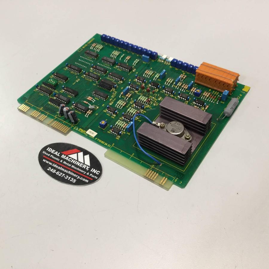 Used FUJI ELECTRIC Processor Card F770 60 24 3C F77060243C UM200-DIIB Used #94032