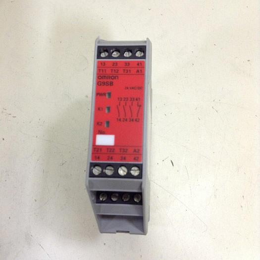 Used OMRON Safety Relay Unit G9SB-301-D #79354