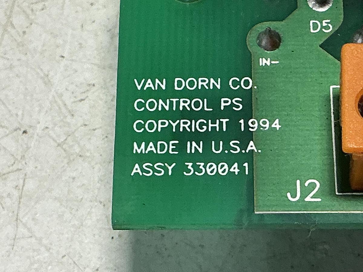 Used VAN DORN 330041