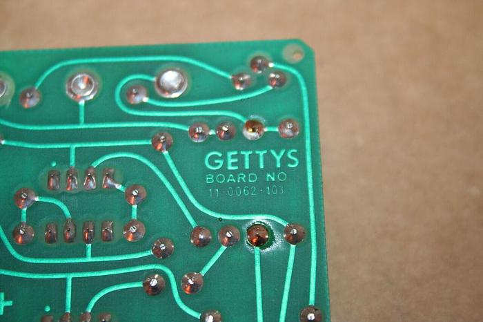 Used GETTYS Circuit Board 11-0062-103 Used