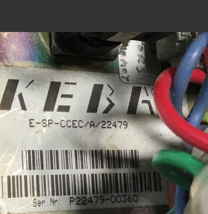 Used KEBA Operator Panel E-SP-CCEC/A/22479 USED