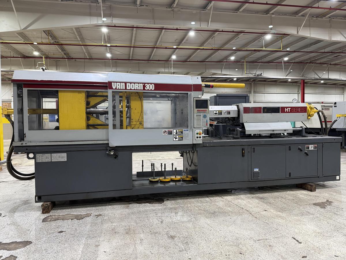 Used Van Dorn 300 Ton Injection Molding Machine 300HT14 USED