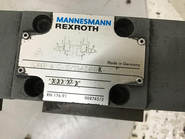 Used REXROTH Valve 3DREP6C12/25A24N9K4MR Used