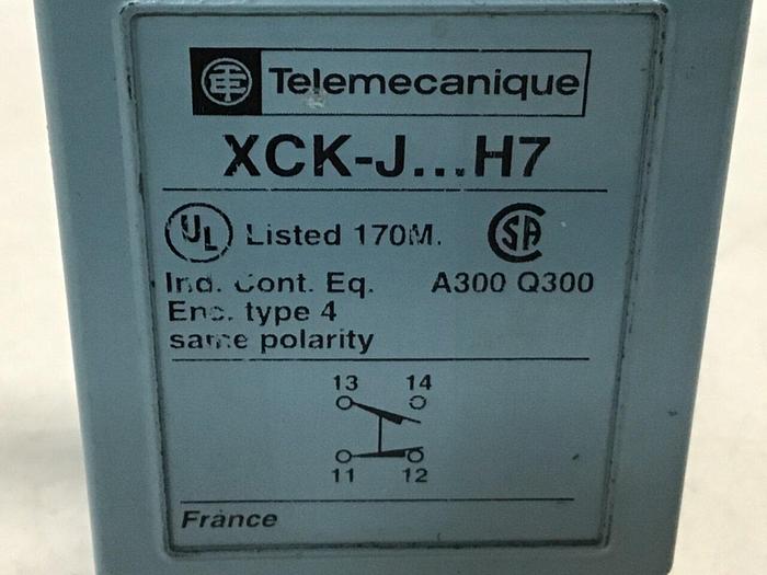 Used TELEMECANIQUE Limit Switch XCK-J-H7 #121852