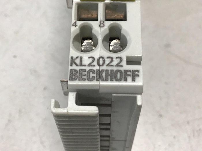 Used BECKHOFF Digital Output Module KL2022 #125225