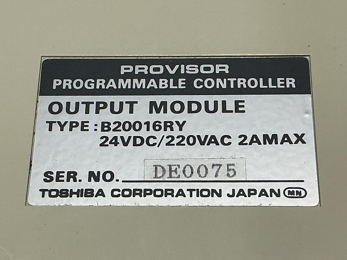 Used TOSHIBA B20016RY