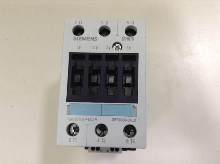 Used SIEMENS Contactor 3RT1 034-3A.0 #87189
