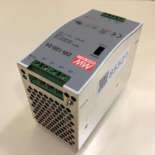 Used MEAN WELL Power Supply DR-120-24 #85521
