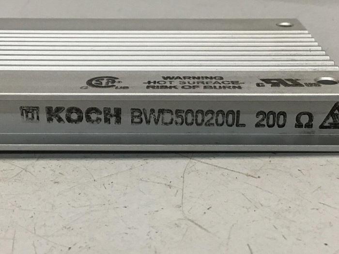 Used KOCH Braking Resistor BWD500200L #119278