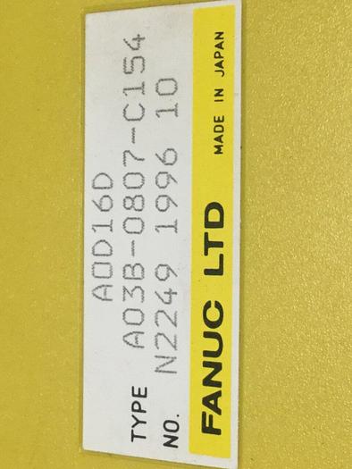 Used FANUC Module A03B-0807-C1554 #107010