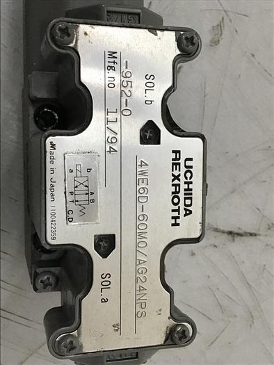 Used REXROTH Valve 4WE6D60M0/AG24NPS9520 #118202