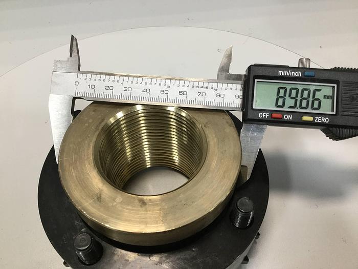 Used CINCINNATI MILACRON Die Height / Adjustable Tie Bar Nut 5035745/ATBN Used #100423