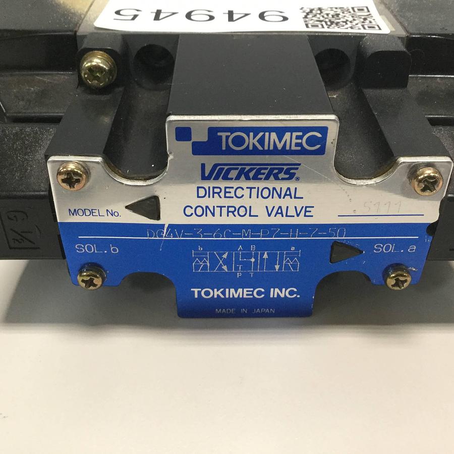 Used VICKERS Directional Control Valve DG4V36CMP7H750 USED