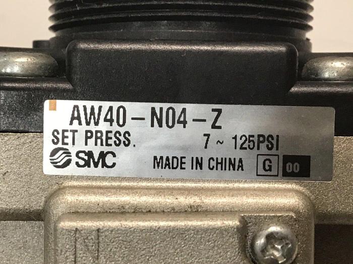 Used SMC Filter Regulator AW40-N04-Z Used #112936