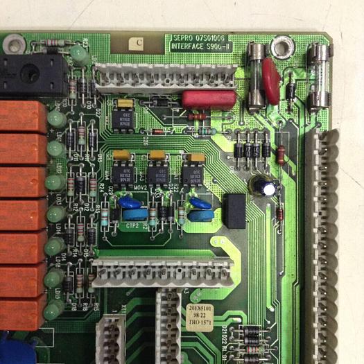 Used SEPRO Interface Circuit Board S900-II 07S01006 USED