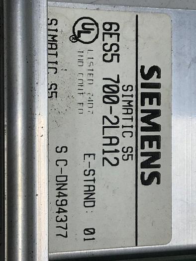 Used SIEMENS Rack Simatic S5 6ES5 700-2LA12 #139491