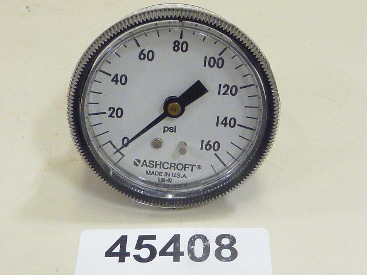 Used ASHCROFT Pressure Gauge 586-07 Used