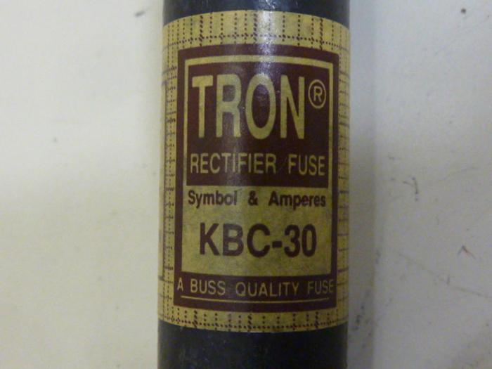 Used BUSSMANN 30 Amp Fuse KBC-30 USED #66162