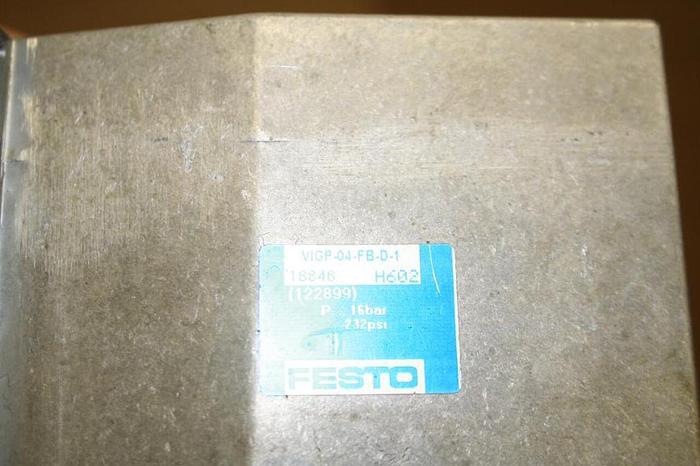 Used FESTO Adapter Plate VIGP-04-FB-D-1 Used